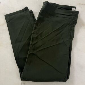 Olive Green ankle slacks. Like new.